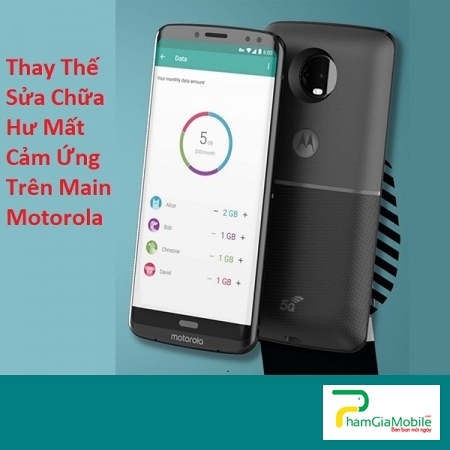Thay Thế Sửa Chữa Hư Mất Cảm Ứng Trên Main Motorola Moto Z3 Play
